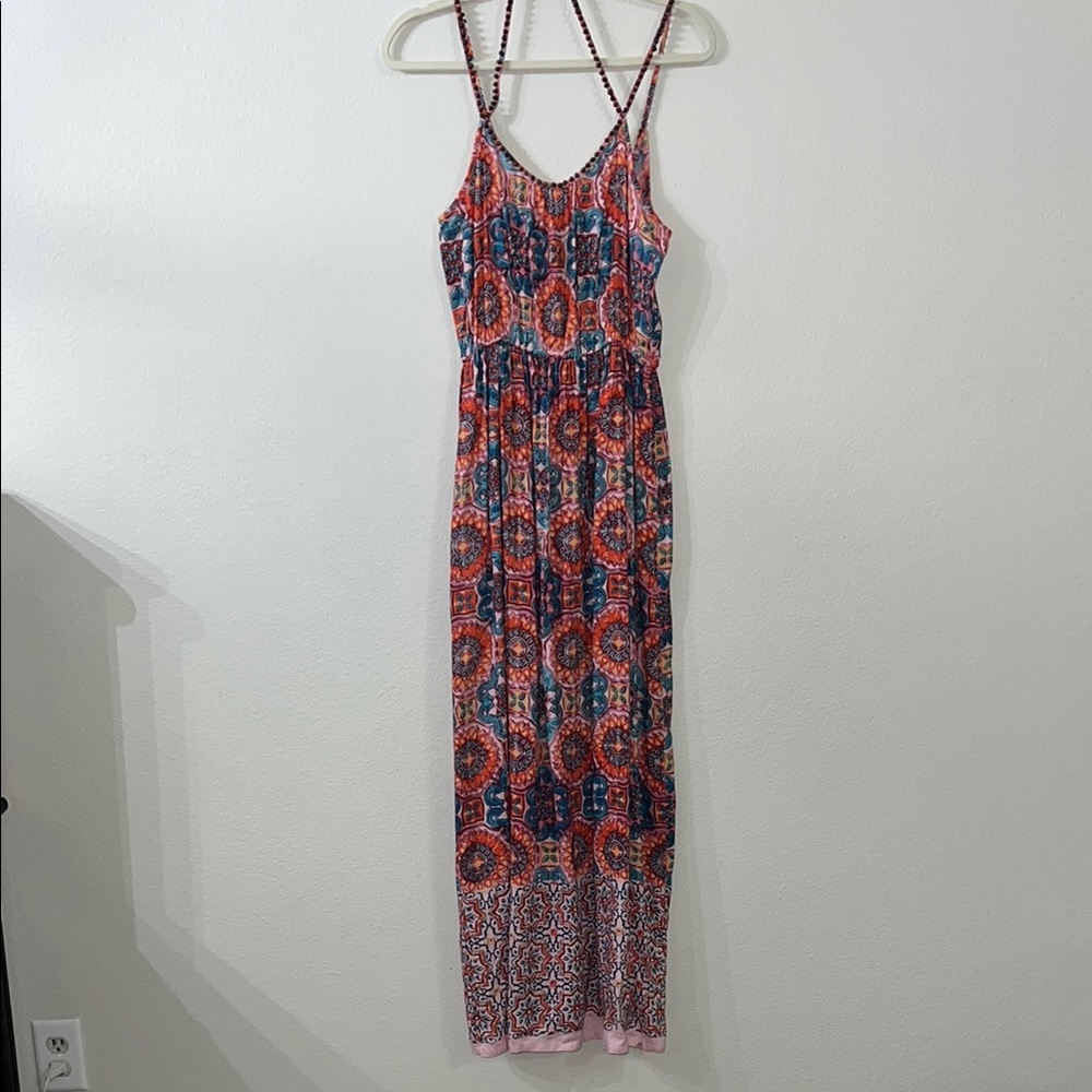 Angie Bohemian Maxi Dress -size medium EUC